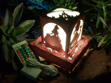 Load image into Gallery viewer, Classic Princess Inspired Color LED Lantern with Outlet powered Base