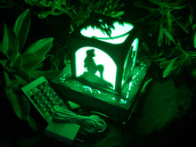 Load image into Gallery viewer, Classic Princess Inspired Color LED Lantern with Outlet powered Base