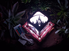 Load image into Gallery viewer, Classic Princess Inspired Color LED Lantern with Outlet powered Base