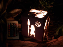 Load image into Gallery viewer, Modern Princess Inspired Color LED Lantern - Moana, Tiana, Rapunzel, Elsa and Anna
