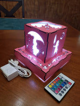 Load image into Gallery viewer, Classic Princess Inspired Color LED Lantern with Outlet powered Base