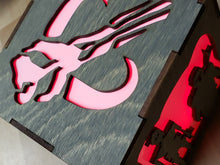 Load image into Gallery viewer, Mandalore wars Inspired Lantern - battery led with remote control - now with Baby Yod