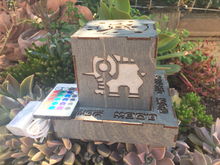 Load image into Gallery viewer, Zelda Breath of The Wild Divine Beast Inspired Lantern - BOTW Sheikah Eye, Medoh, Naboris, Rudania, Ruta with Outlet powered base