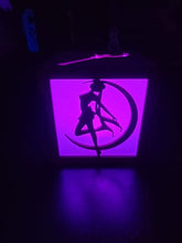 Load image into Gallery viewer, Sailor Moon Inspired Color Changing LED Remote Controlled lantern