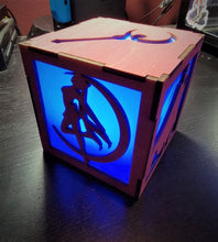 Load image into Gallery viewer, Sailor Moon Inspired Color Changing LED Remote Controlled lantern