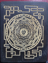 Load image into Gallery viewer, Legend of Zelda Twilight Princess Inspired GLOW in the DARK Mirror of Twlight engraved wood plaque