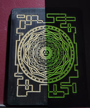 Load image into Gallery viewer, Legend of Zelda Twilight Princess Inspired GLOW in the DARK Mirror of Twlight engraved wood plaque