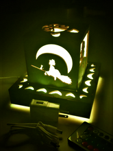 Load image into Gallery viewer, Totoro, Ponyo, No Face, Princess Mononoke, Kiki's Delivery Service- fan made Color Changing Lantern with outlet powered base