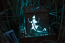 Load image into Gallery viewer, Zelda Breath of The Wild Divine Beast Inspired Lantern - BOTW Sheikah Eye, Medoh, Naboris, Rudania, Ruta with Outlet powered base