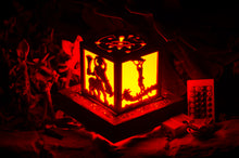 Load image into Gallery viewer, Zelda Breath of the Wild- Link Adventures inspired Color Changing Lantern with wall powered base